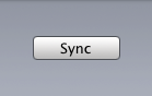 iTunes sync button