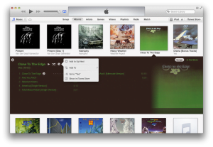 iTunes 11 Expanded View