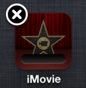 Delete stuck iPhone app