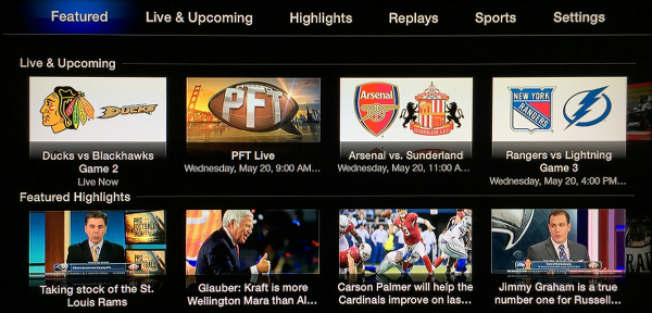 NBC Sports Live Extra on Apple TV