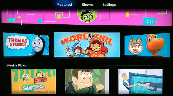 PBS Kids on Apple TV