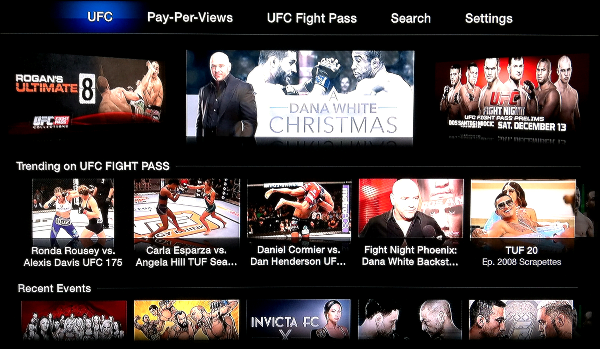 UFC on Apple TV