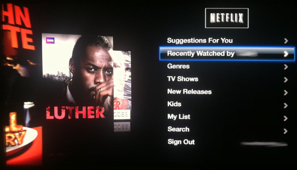 Apple TV Netflix