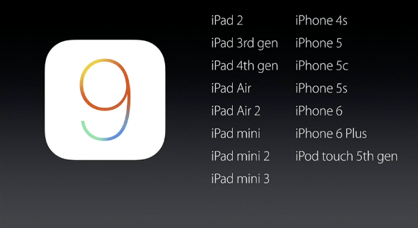 iOS 9 compatibility