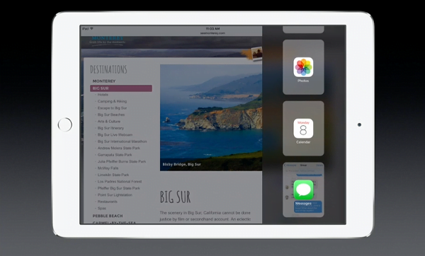 iOS 9 iPad pick new multitasking app