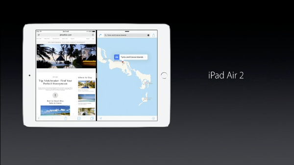 iPads supporting Split View multitasking