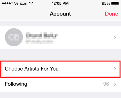 Apple Music Artists for You