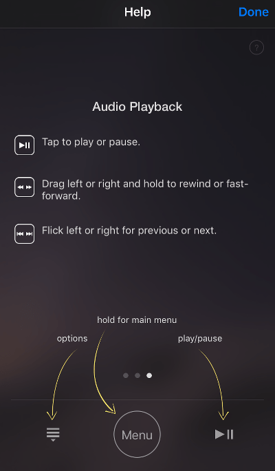 Control Audio Playback with the Remote App