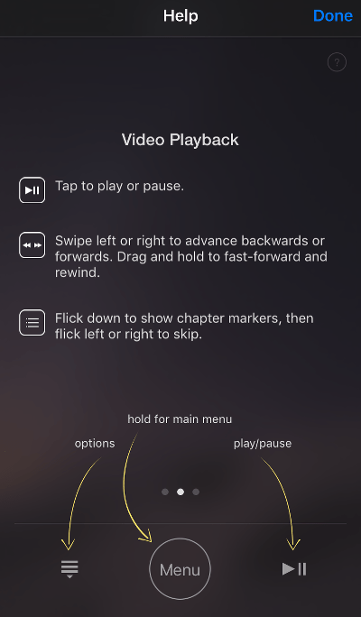 Control Video Playback with the Remote App