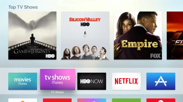 Apple TV 4: Using the Home Screen Marquee