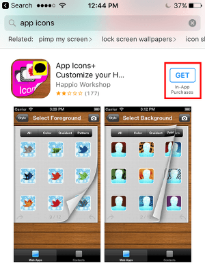App Icons App Store Get