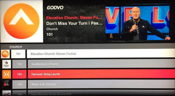 Godvo Apple TV App