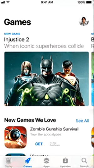 iOS 11 AppStore Games