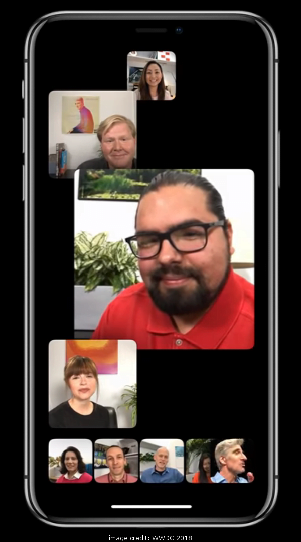 iOS 12 Group Facetime