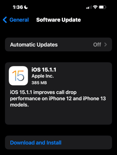 iOS Software Updates Fix FaceTime Bugs