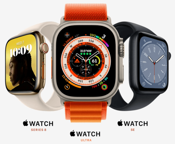 2022-2023 Apple Watch Lineup