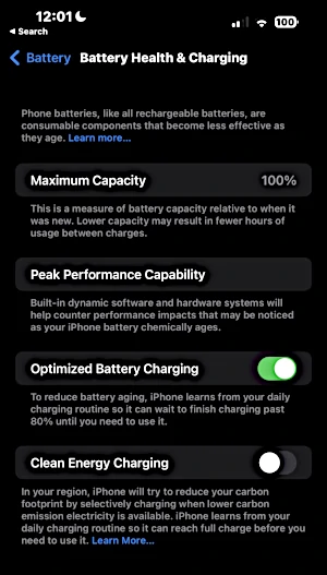 iOS Automatically Calibrates Your iPhone's Battery